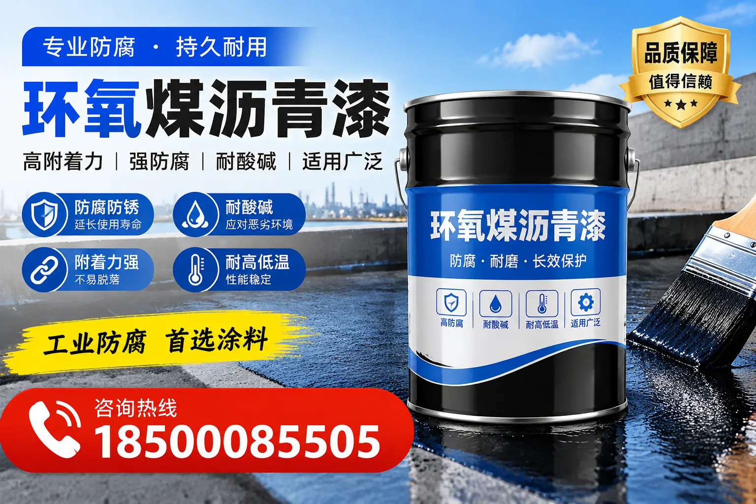 环氧煤沥青漆在不同气候条件下的应用效果，抚顺案例分析